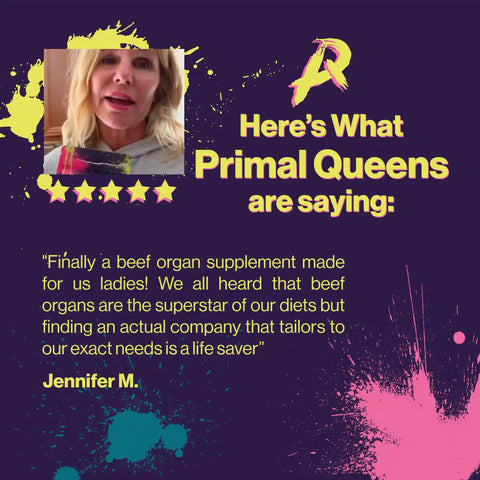 PRIMAL QUEEN BEEF ORGAN SUPERFOOD (3 Month Supply)