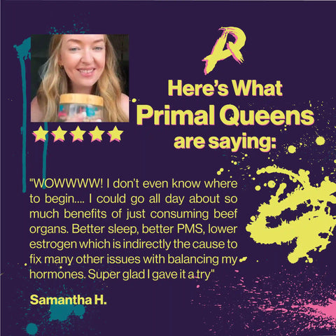 PRIMAL QUEEN BEEF ORGAN SUPERFOOD (3 Month Supply)