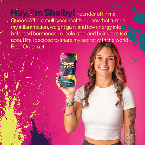 PRIMAL QUEEN BEEF ORGAN SUPERFOOD （1 Month Supply）